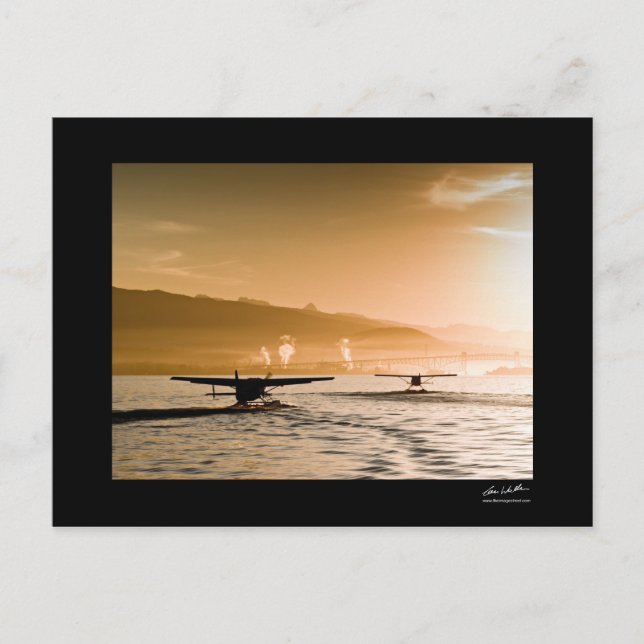 Postal Aviones de mar - Vancouver (Anverso)