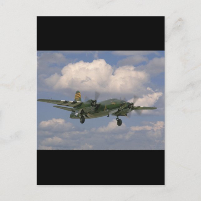 Postal Aviones de Martin B26 Marauder_WII (Anverso)
