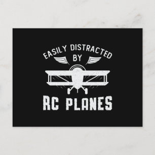 Postal Aviones RC-Avión Distraídos Fácilmente Por Aviones