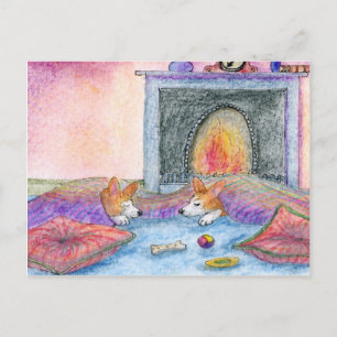 Postal Avísennos cuando llegue la primavera