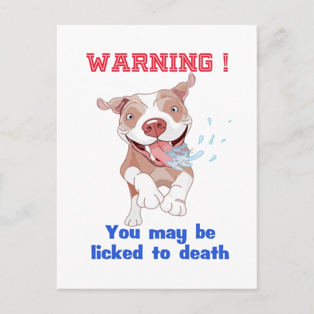 Postal Aviso de muerte a Pitbull (Anverso)