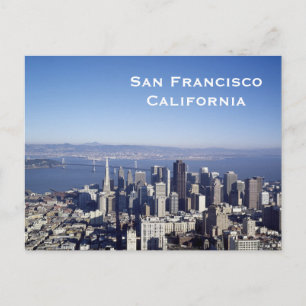 Postal Aviso de viaje de turismo de California