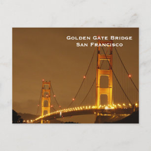 Postal Aviso de viaje de turismo de California