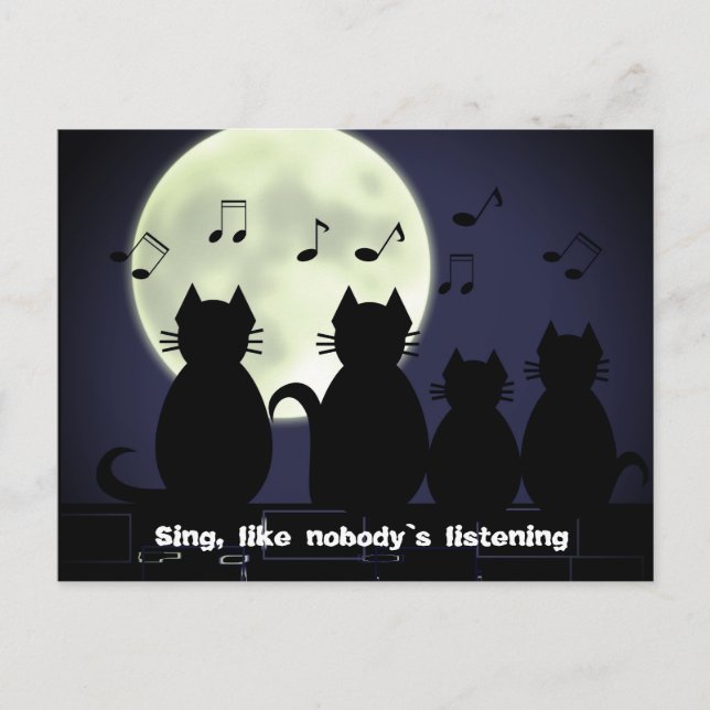 Postal avispación por luna (Anverso)