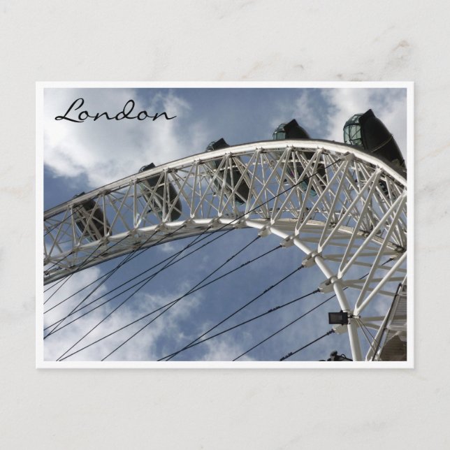 Postal avistamiento de londres (Anverso)