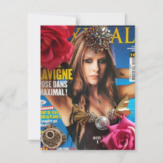Postal Avril Lavigne 