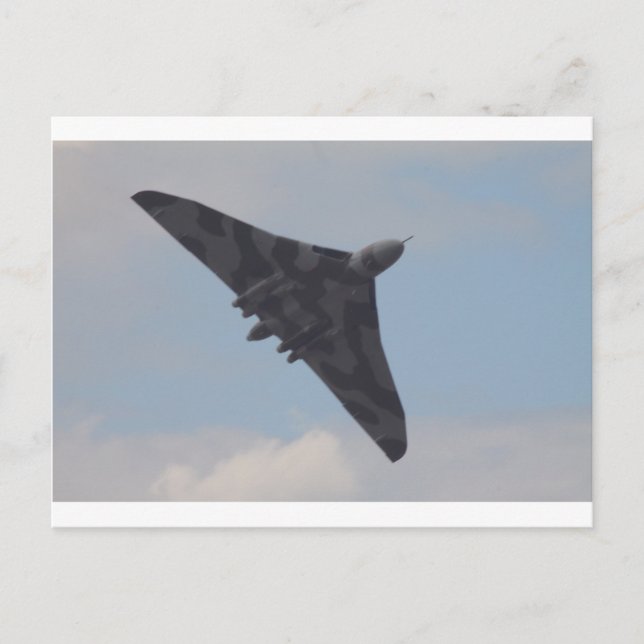 Postal Avro Vulcan XH558 (Anverso)