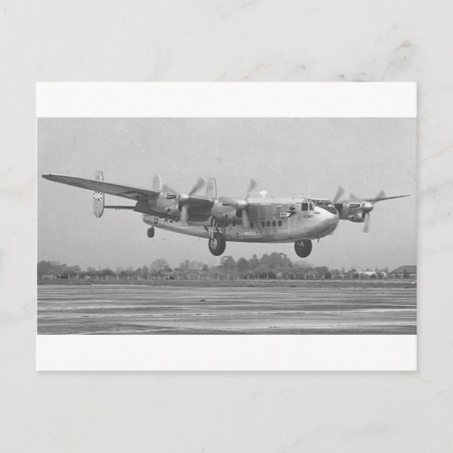 Postal Avro York (Anverso)