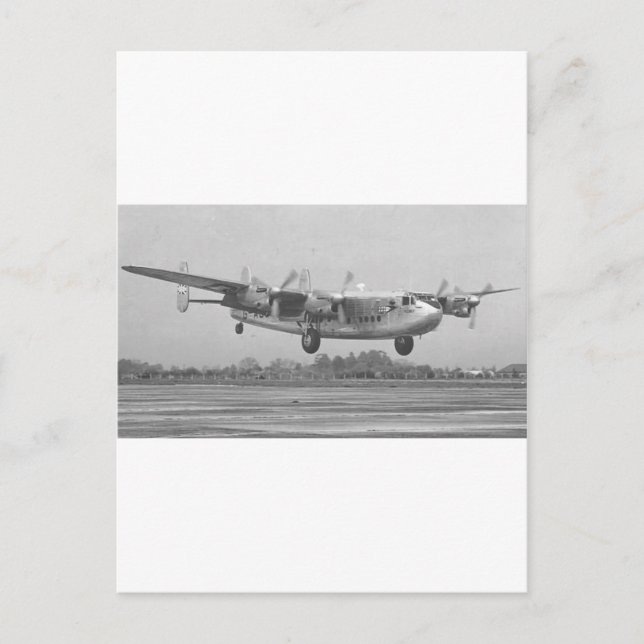 Postal Avro York (Anverso)