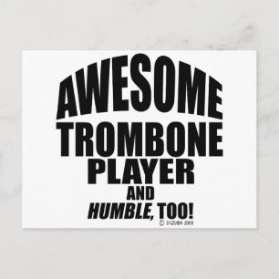 Postal Awesome Trombone