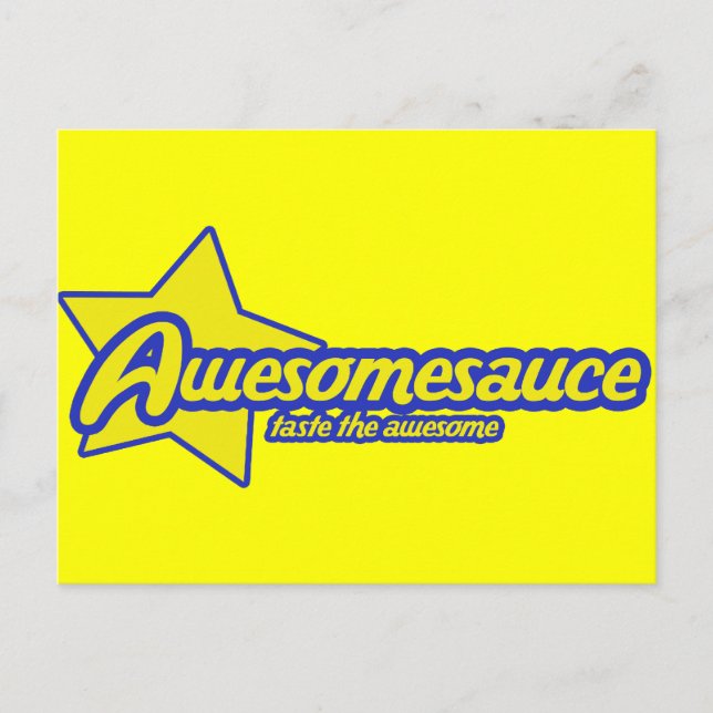 Postal Awesomesauce (Anverso)