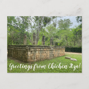 Postal aWorld2Celebrate: Saludos desde Chichén Itzá!