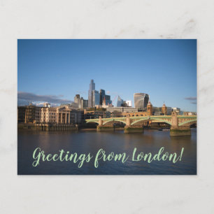 Postal aWorld2Celebrate: Saludos desde Londres!