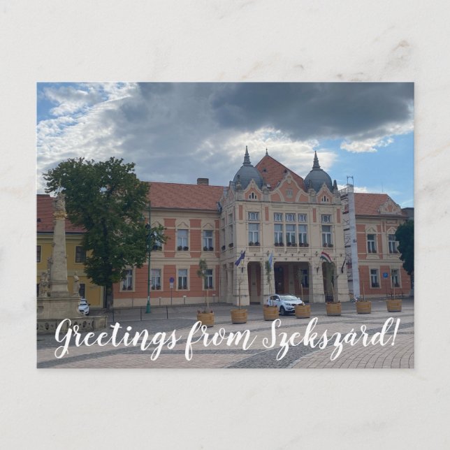 Postal aWorld2Celebrate: Saludos desde Szekszárd! (Anverso)