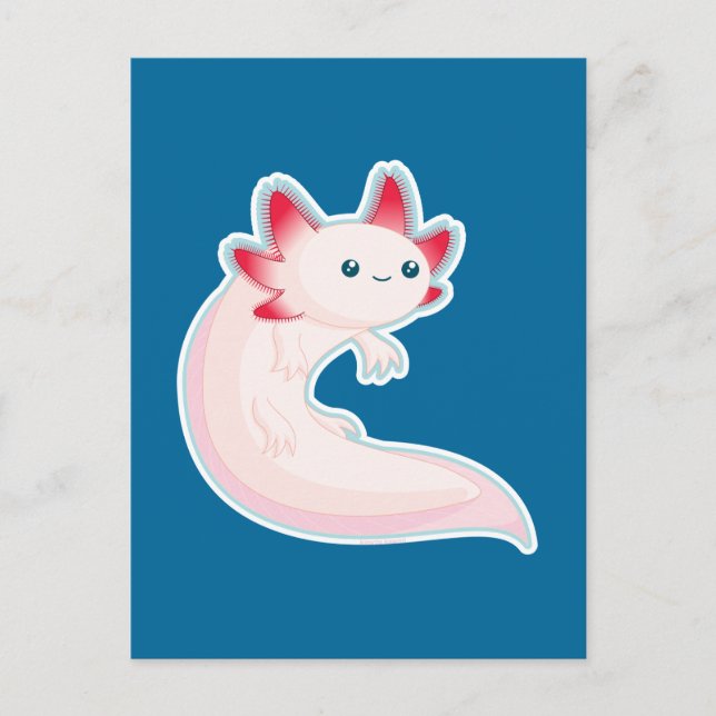 Postal Axolotl (Anverso)