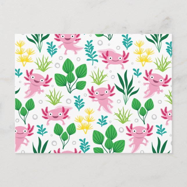 Postal Axolotl (Anverso)