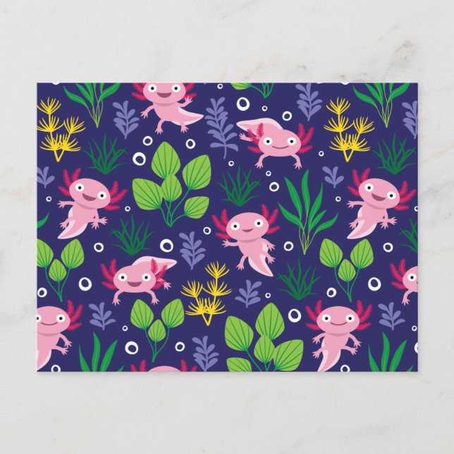 Postal Axolotl (Anverso)