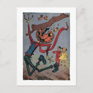 Postal ¡Ay! Pequeño asistente vintage de Oz