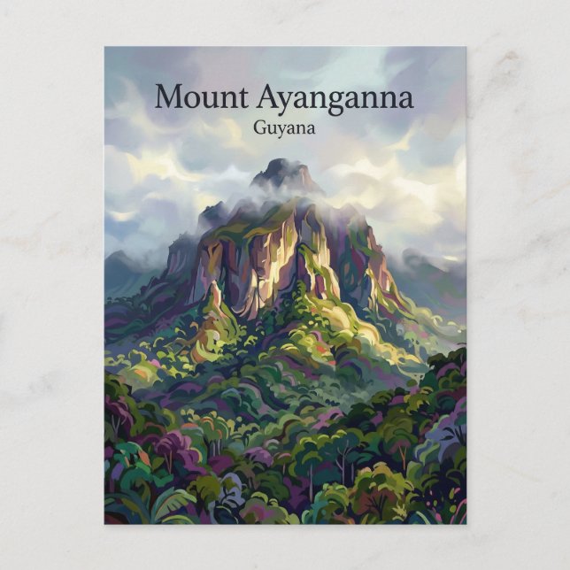 Postal Ayanganna Guyana (Anverso)