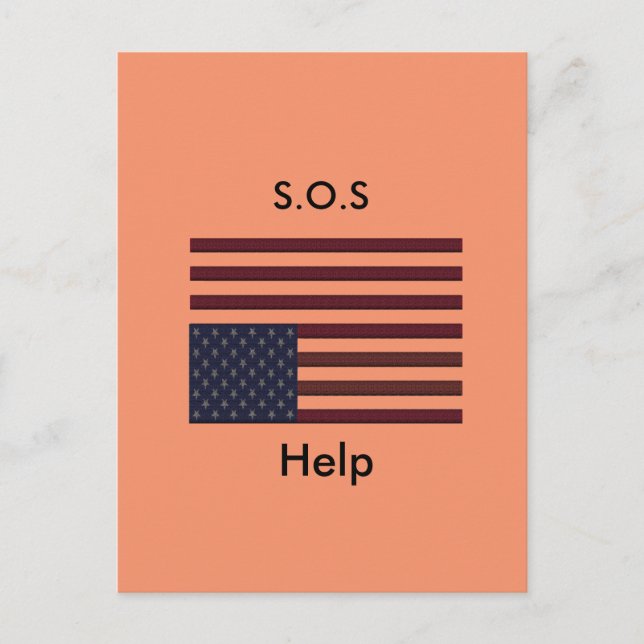 Postal Ayuda de S.O.S (Anverso)