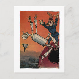 Postal ¡Ayuda! Tinman Falling