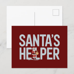 Postal Ayudante de Santa Navidad