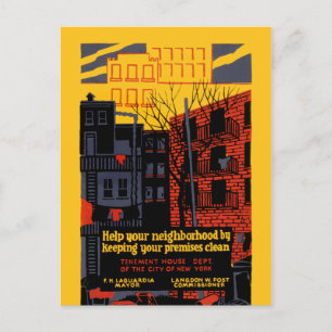 Postal Ayudar a su vecindario