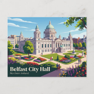 Postal Ayuntamiento de Belfast Irlanda del Norte