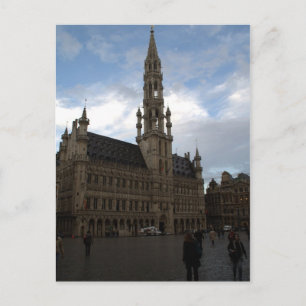 Postal Ayuntamiento de Bruselas