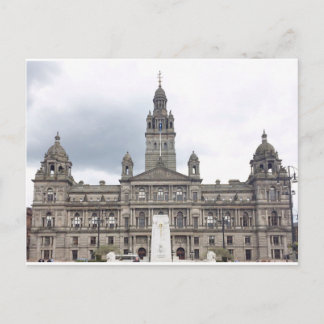 Postal Ayuntamiento de Glasgow
