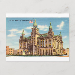 Postal Ayuntamiento de Jersey City, NJ