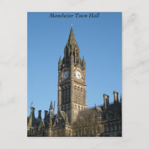 Postal Ayuntamiento de Manchester