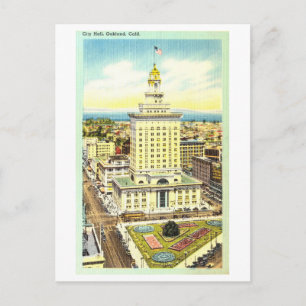 Postal Ayuntamiento de Oakland, California, Vintage