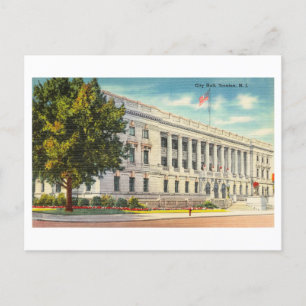 Postal Ayuntamiento de Trenton, Nueva Jersey, Viajes de é