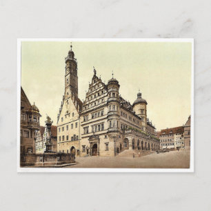 Postal Ayuntamiento, Rothenburg (es decir, ob der Tauber)