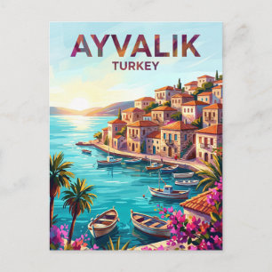 Postal Ayvalık Turquía
