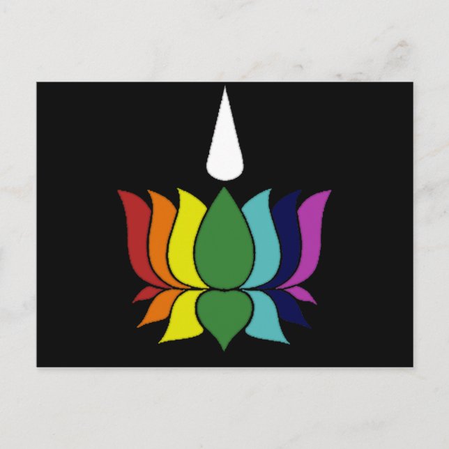 Postal Ayyavazshi Lotus (Anverso)