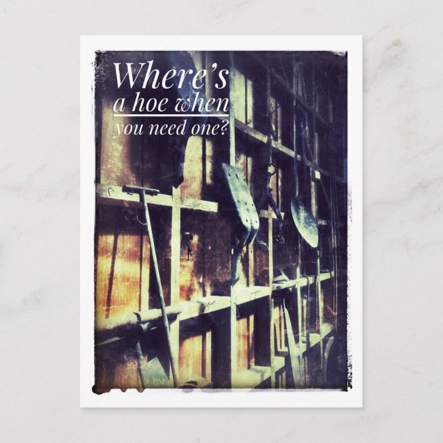 Postal azada (Anverso)