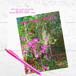 Postal Azalea Path Bok Tower Gardens Lake Wales Florida