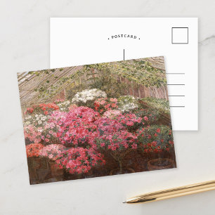 Postal Azaleas de Invernadero   Marie Antoinette Marcotte
