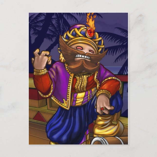 Postal Azarbad Postcard (Anverso)