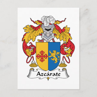 Postal Azcarate Family Crest