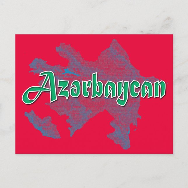 Postal Azerbaiyán (Anverso)