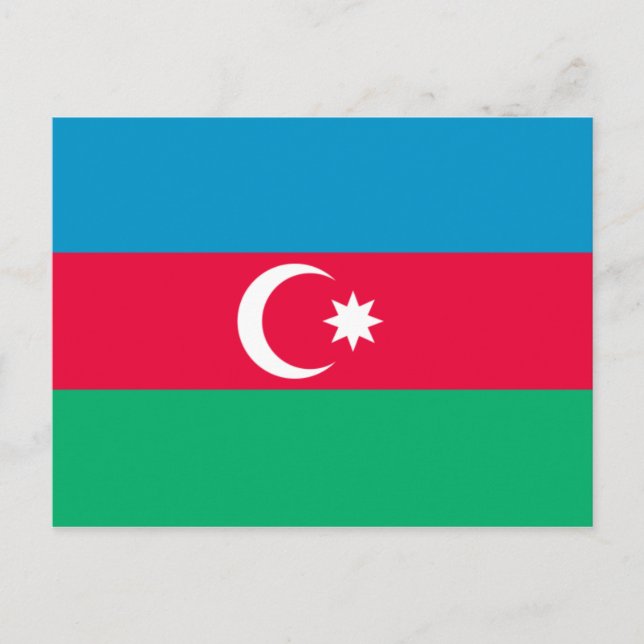 Postal azerbaiyán (Anverso)