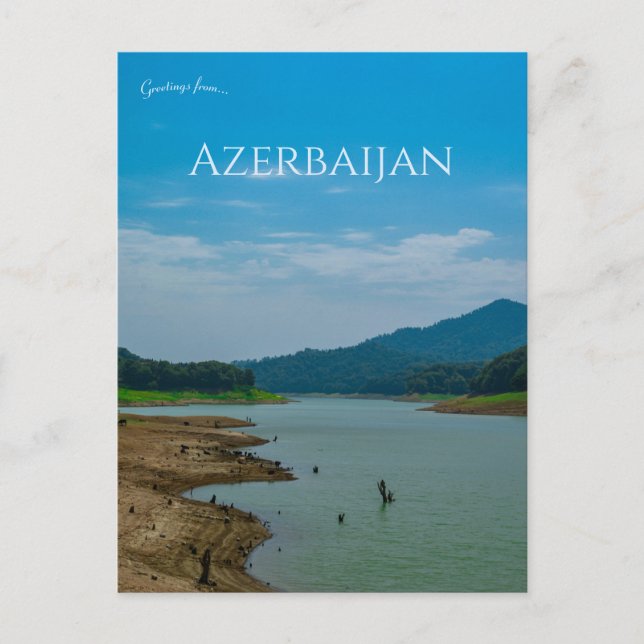 Postal Azerbaiyán Lenkeran (Anverso)