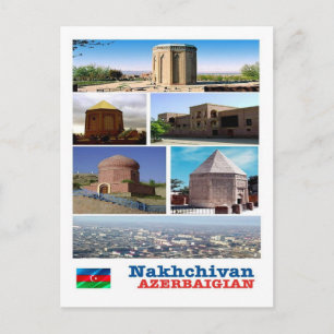 Postal Azerbaiyán - Nakhchivan - Mosaico -
