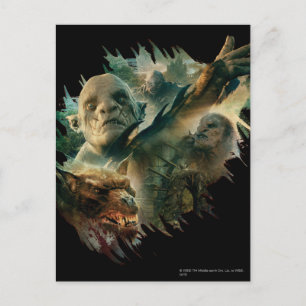 Postal Azog, Narzug y Bolg Graphic