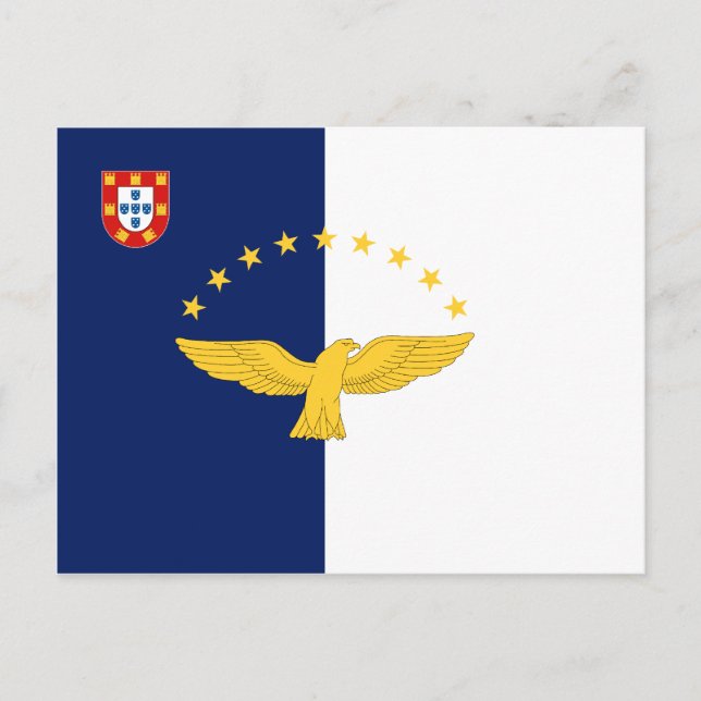 Postal Azores, Portugal (Anverso)