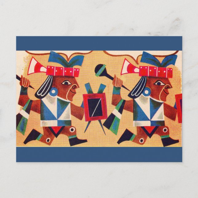 Postal Azteca Aztecs (Anverso)