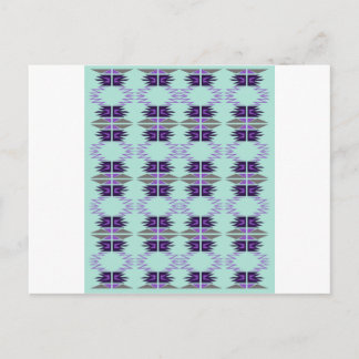 Postal Aztecas de diseño de lujo, edición de la Casa de l